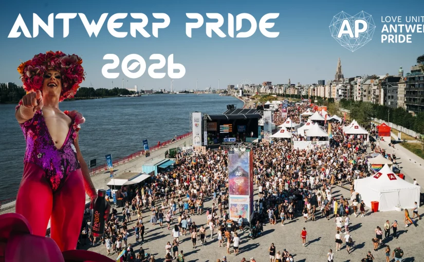 Antwerp Pride 2026 in Antwerp: dates, programme, and Gay Mag guide to a Fearless Pride