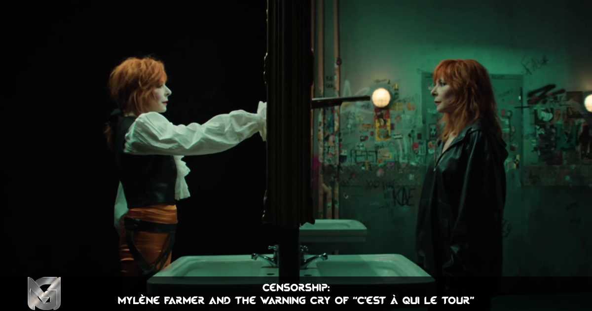 Censorship Mylène Farmer and the warning cry of “C’est à qui le tour”